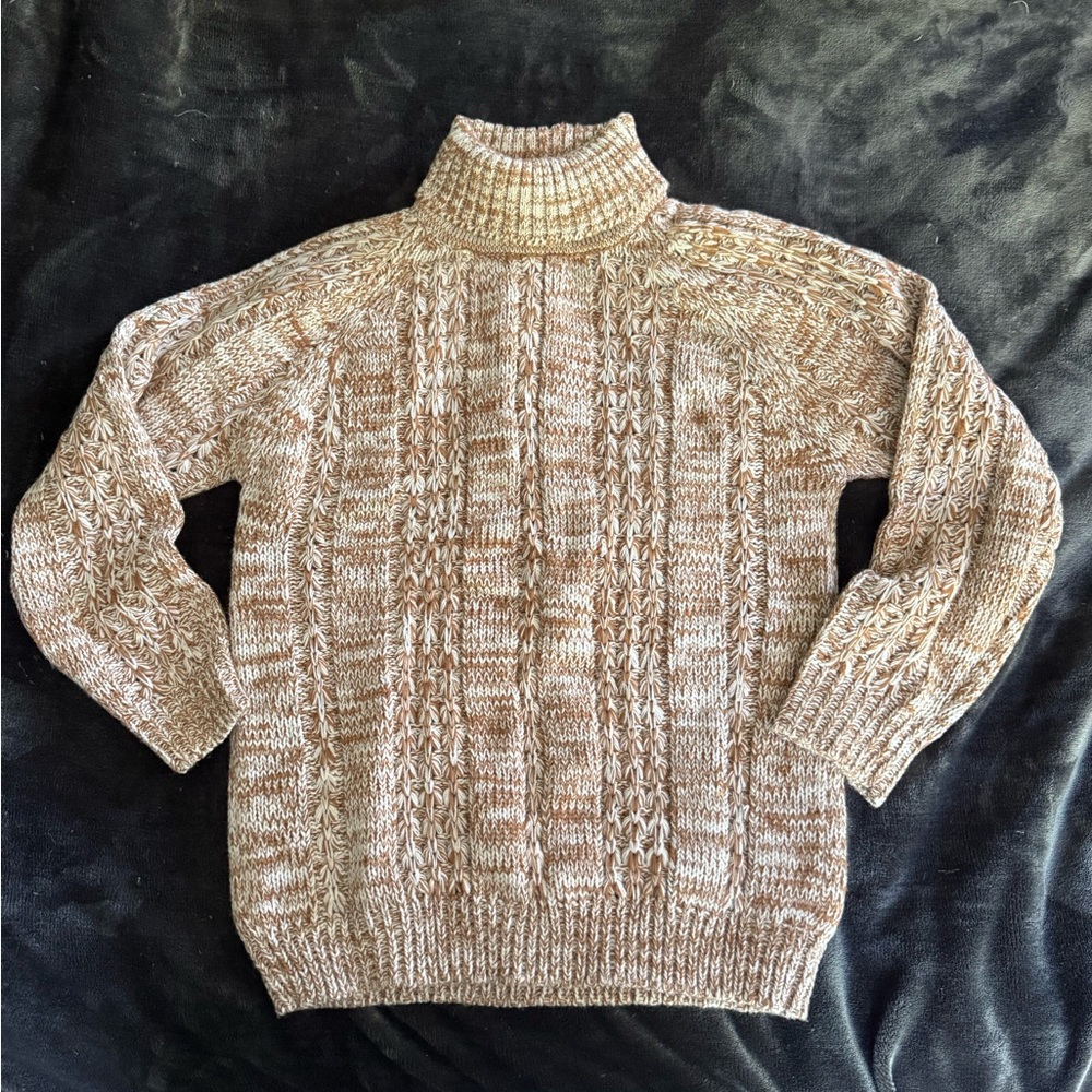 Super Soft Vintage Turtleneck Sweater